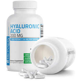 Bronson Hyaluronic Acid 200 mg capsules in a lifestyle setting