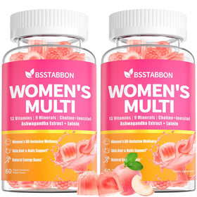 BSSTABBON Methylated Womens Multivitamin Gummy front view