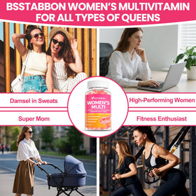 BSSTABBON Methylated Womens Multivitamin Gummy nutritional information