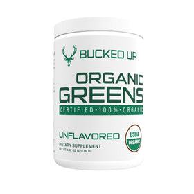 Bucked Up Greens Superfood Powder Unflavored 327g front view
