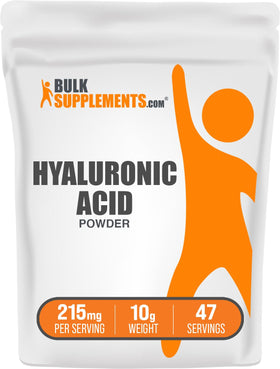 BulkSupplements Hyaluronic Acid Powder front view packaging