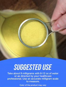 BulkSupplements Vitamin K2 MK7 Powder on a kitchen counter