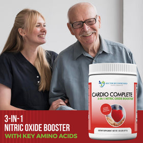 Cardio Complete Nitric Oxide support in a lifestyle setting