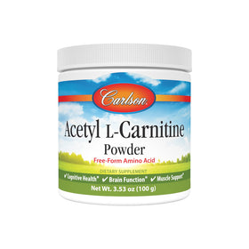 Carlson Acetyl L-Carnitine Powder 1 g front view
