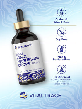 Carlyle Ionic Magnesium Liquid Complex 400mg label close-up