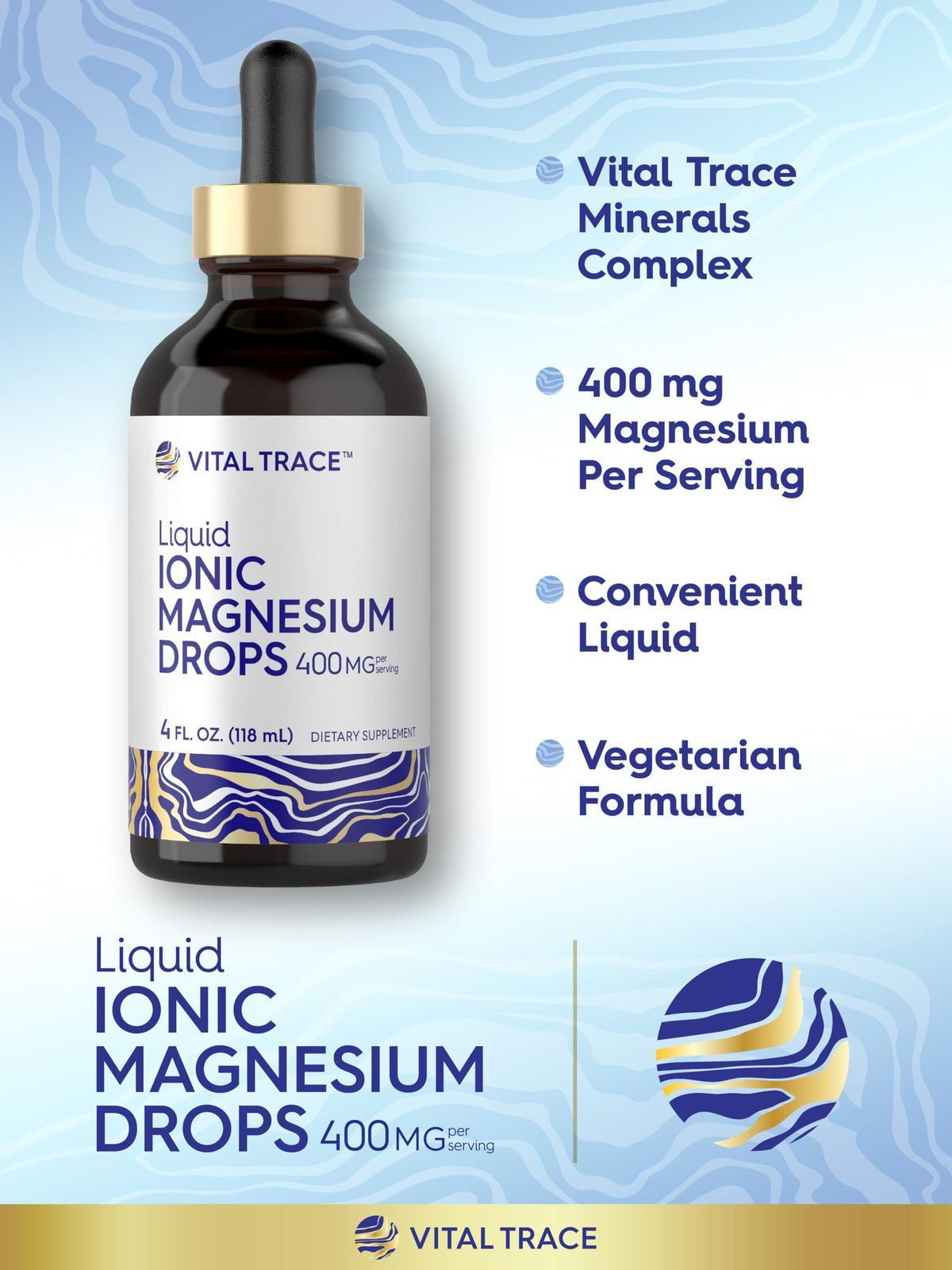 Carlyle Ionic Magnesium Liquid Complex 400mg packaging