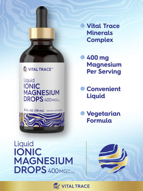 Carlyle Ionic Magnesium Liquid Complex 400mg packaging