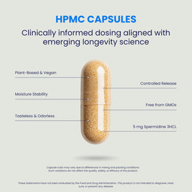 Chemist Labs Spermidine Supplements label close-up