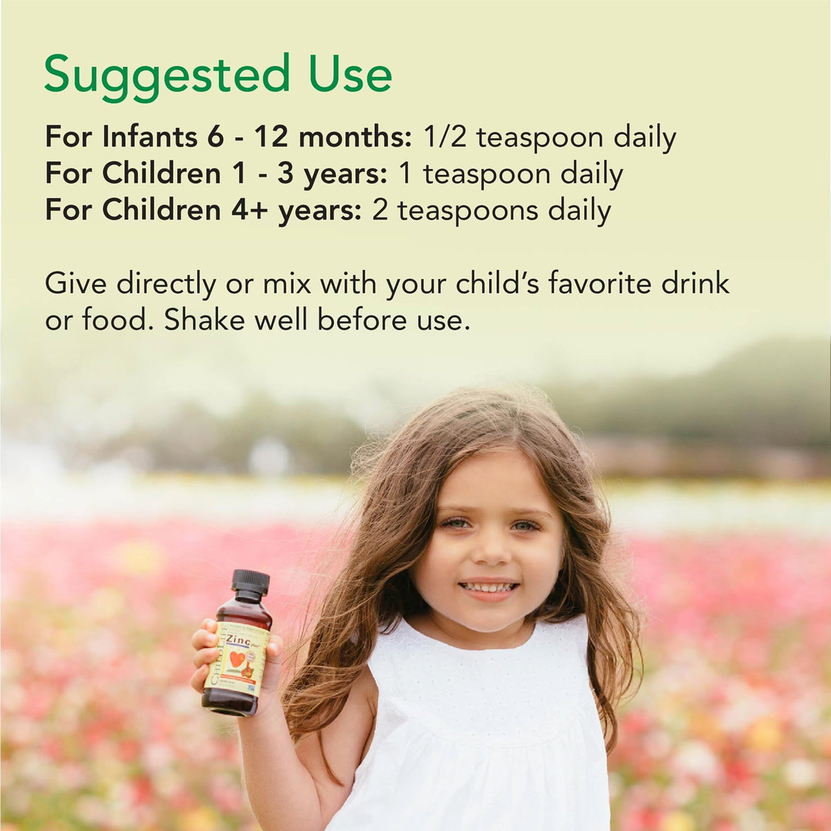 ChildLife Essentials Liquid Zinc Plus for Kids 4 Fl Oz product details