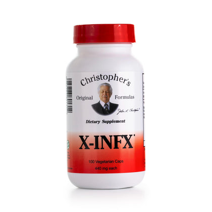 Christopher's Original Formulas X-INFX Formula 100 capsules front view