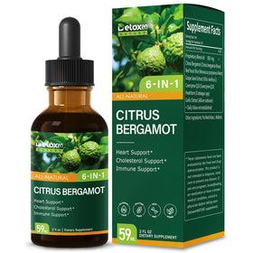 Citrus Bergamot Extract bottle front view
