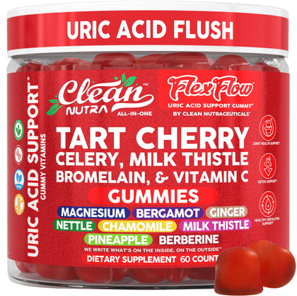 Clean Nutraceuticals Tart Cherry Gummies front view