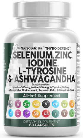 Clean Nutraceuticals ThyroDefend supplement front view