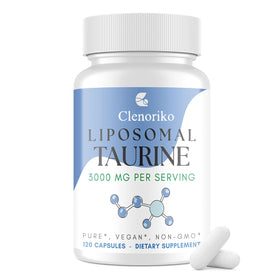 Clenoriko Liposomal Taurine Supplement 3000mg front view