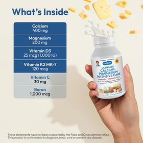Close-up of ANDREW LESSMAN Ultimate Calcium-Magnesium capsule