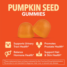 Close-up of HAVASU NUTRITION Pumpkin Seed Oil Gummies
