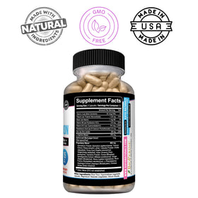 Close-up of Kaya Naturals Women's Hydration & Wellness Capsules