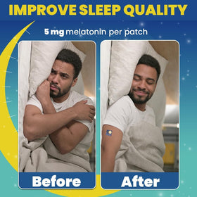 Close-up of LabPack Sleep Patch showing texture