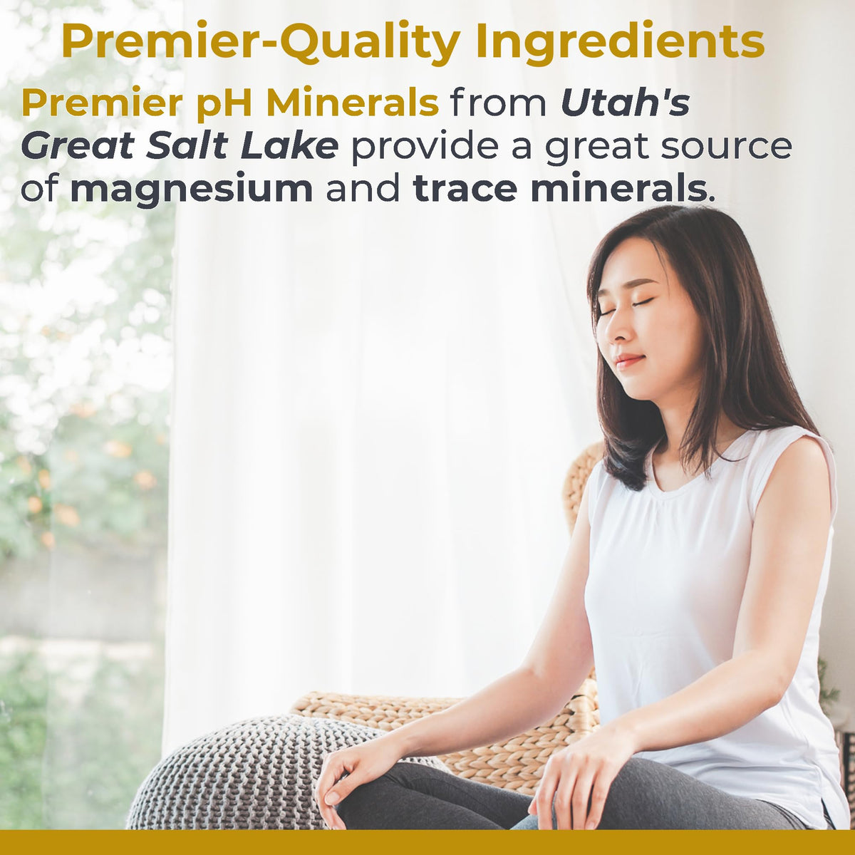 Close-up of Premier Research Labs pH Minerals Trace Mineral Drops bottle