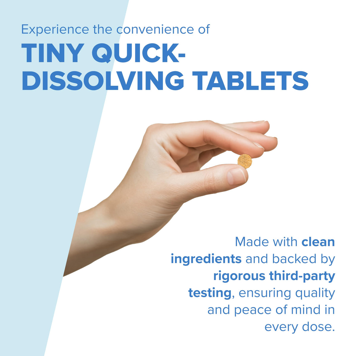 Close-up of quality Source Balance B Complex tablet