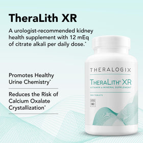 Close-up of Theralogix TheraLith XR tablet