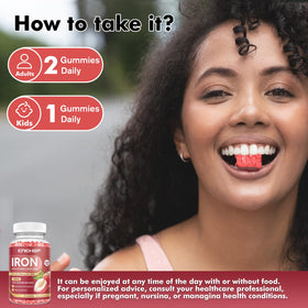 CNCHEF Iron Gummies in a bowl for serving