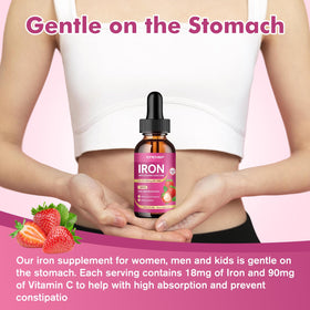 CNCHEF Liquid Iron Supplement Non-GMO certification