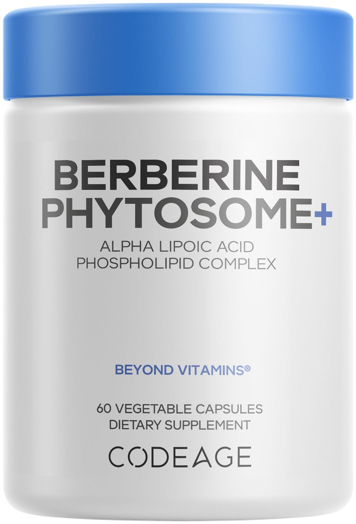 Codeage Berberine Phytosome 60 Capsules front view