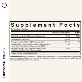 Codeage Liposomal DIM bottle side view
