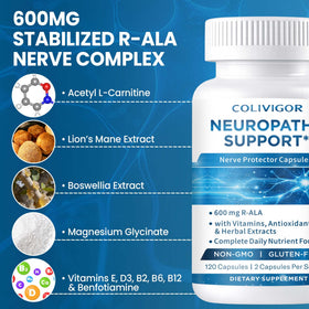Colivigor Neuropathy Supplements capsule close-up