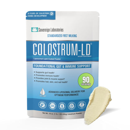 Colostrum-LD Colostrum Powder 16oz front view