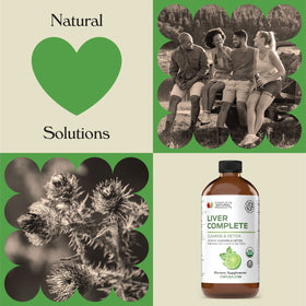 Complete Natural Products Liver Complete 8oz in a kitchen setting