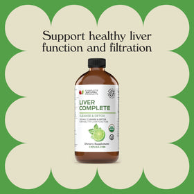 Complete Natural Products Liver Complete 8oz Organic Liquid Concentrate ingredients list