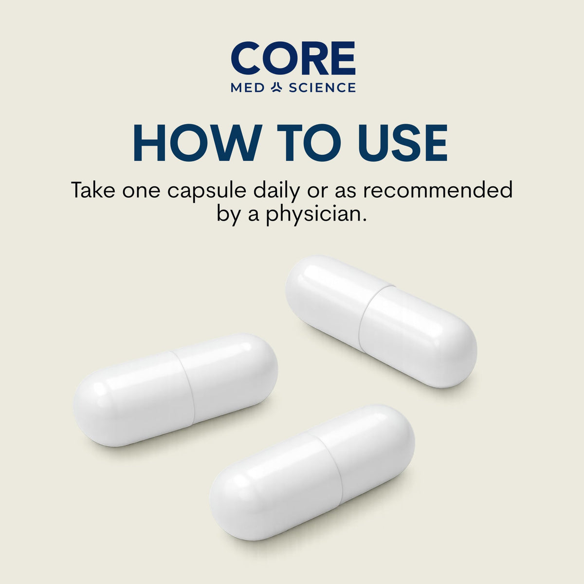 Core Med Science Tart Cherry Supplement 500mg capsules on a table