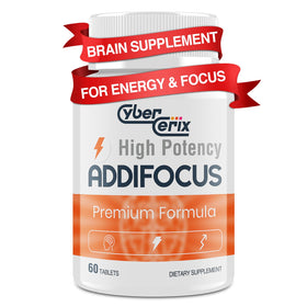 CyberCerix 17-in-1 Brain Supplement 60 Tablets front view