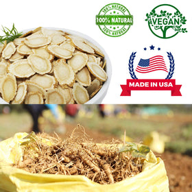 DABC OAK LAND American Ginseng Slices long strips