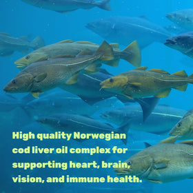 DEAL SUPPLEMENT Cod Liver Oil softgels dosage information