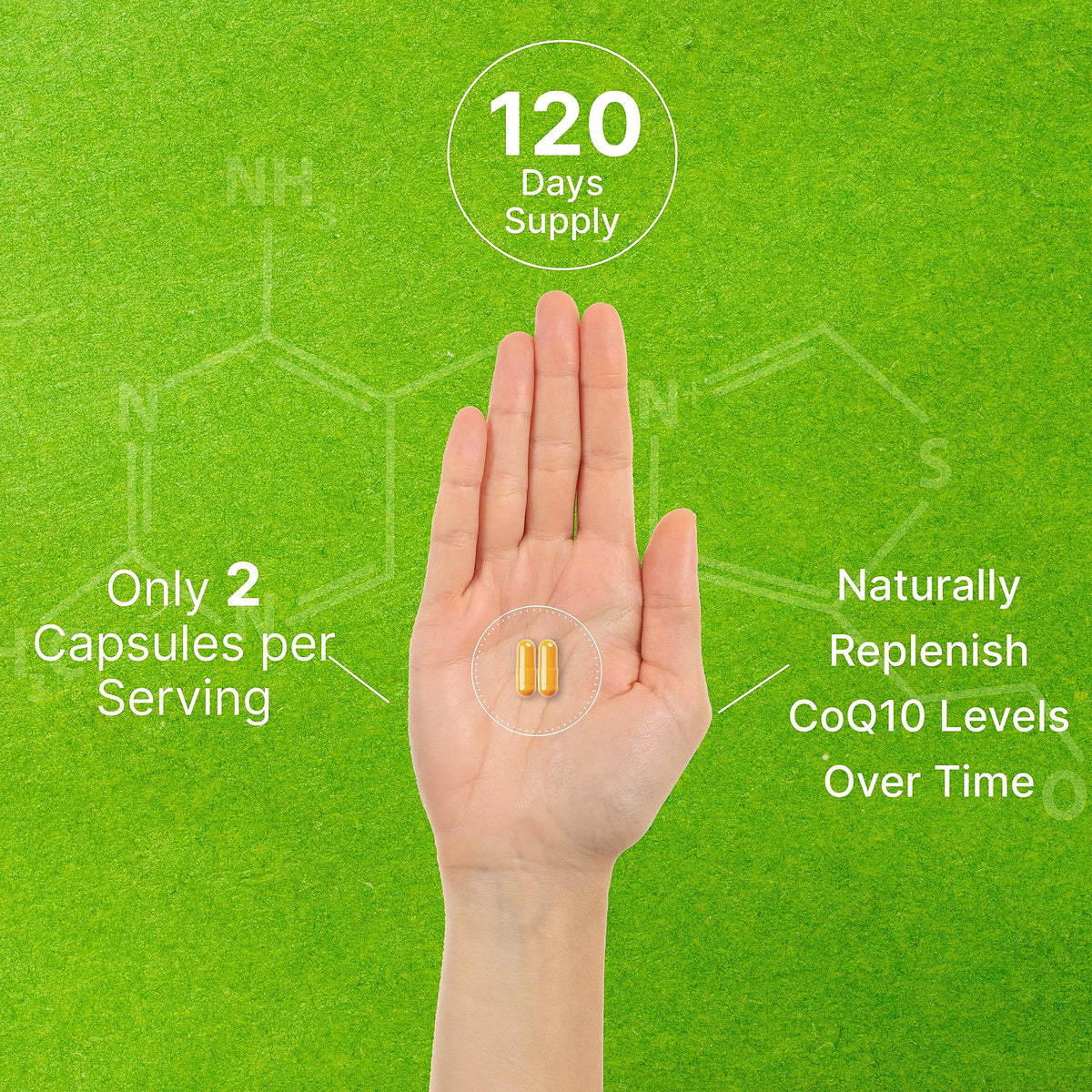 DEAL SUPPLEMENT CoQ10 200mg with PQQ bottle top view