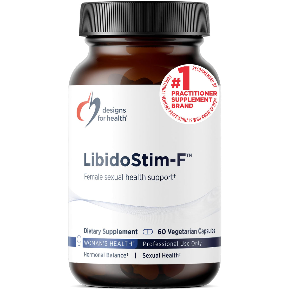 Designs for Health LibidoStim-F 60 Capsules front view