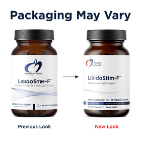 Designs for Health LibidoStim-F capsules close-up