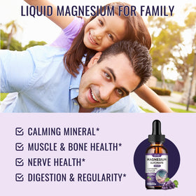 dilib Magnesium Glycinate Liquid Drops 500mg bottle with cap