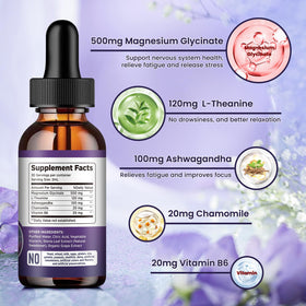 dilib Magnesium Glycinate Liquid Drops 500mg dropper