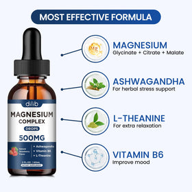 dilib Magnesium Glycinate Liquid Drops 500mg ingredients list