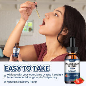 dilib Magnesium Glycinate Liquid Drops 500mg lifestyle setting