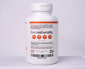 Divinity Nutra Turmeric Curcumin 1400mg in a lifestyle setting