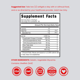 DORADO NUTRITION Antarctic Krill Oil Supplement in a lifestyle setting