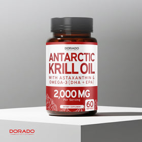 DORADO NUTRITION Antarctic Krill Oil Supplement nutrition facts