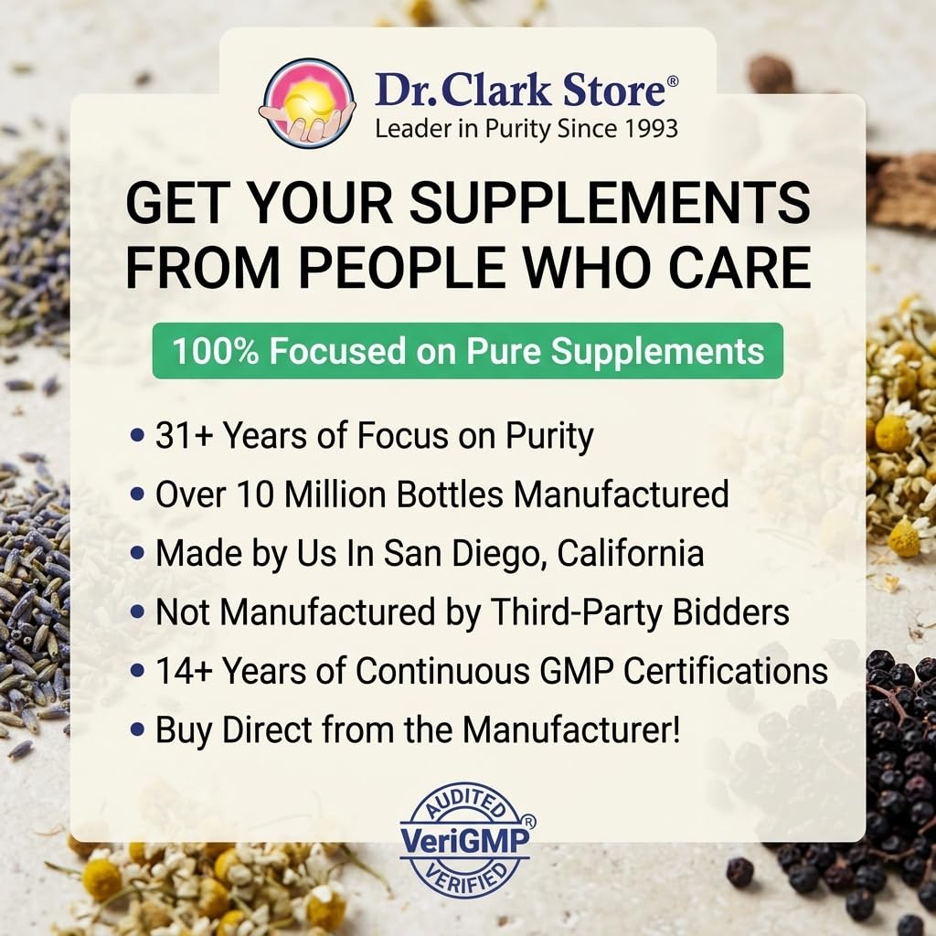 Dr Clark Vitamin C Powder with fresh fruits