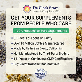 Dr Clark Vitamin C Powder with fresh fruits