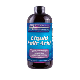 Dr's Advantage Liquid Folic Acid 800 MCG 8 oz. front view